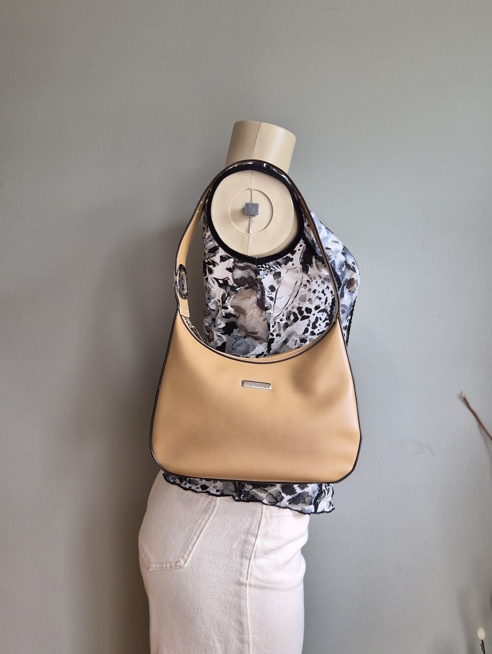 Rosetti Classic Camel Hobo Shoulder Bag